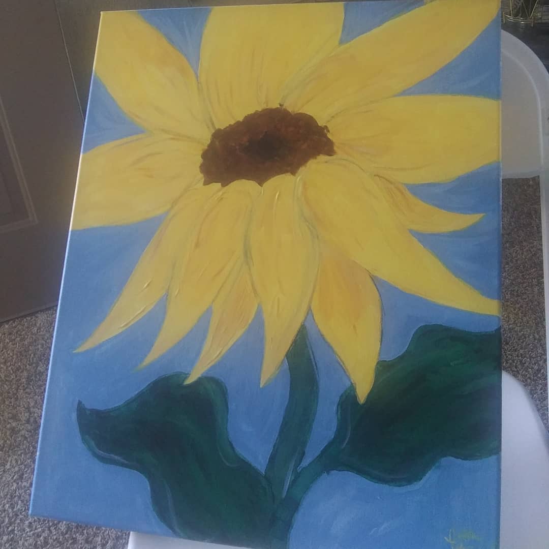 Sunflower (while watching 2pm 6Nights) (May 10, 2020)